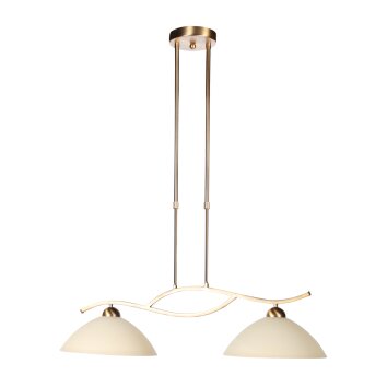 Steinhauer Suspension Anthea, structure ondulée, longueur 82 cm, pour la table à manger