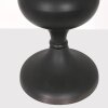 Steinhauer Lampe à poser orientale Lyons avec pied sculptural tourné et abat-jour doré