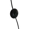 Steinhauer Solva lampadaire arc salon E27 réglable, abat-jour ajouré, 185 cm