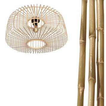 Steinhauer Bloeba suspension ronde ajourée design moderne luminaire suspendu E27 Ø60 cm