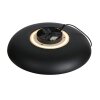 Steinhauer Plafonnier rond LED Golden Veil, forme plate, 2700 Kelvin blanc chaud
