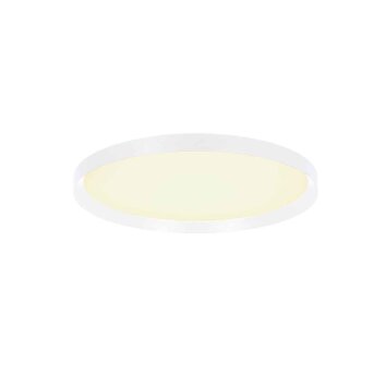 Steinhauer Flady plafonnier LED rond extra-plat moderne 40 cm 30 W 2700 K 3500 lm