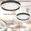Steinhauer Ringlux plafonnier LED rond anneau 30 cm 2700 kelvin 2500 lumens 20 watts