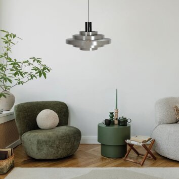 Steinhauer Cirque suspension luminaire design moderne à anneaux réglable longueur 50 cm