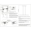 Steinhauer Bande LED suspension linéaire à 3 points lumineux longueur 3 cm