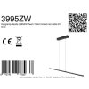 Steinhauer Bande LED suspension linéaire à 3 points lumineux longueur 3 cm