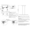 Steinhauer Bande LED suspension linéaire à 3 points lumineux longueur 3 cm