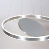 Steinhauer Suspension LED Ringlux, 3 anneaux, hauteur réglable, îlot, 2700 Kelvin blanc chaud