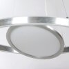 Steinhauer Suspension LED Ringlux, 3 anneaux, hauteur réglable, îlot, 2700 Kelvin blanc chaud