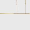 Steinhauer Zelena suspension LED linéaire de cuisine moderne 3 flammes réglable