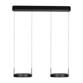 Steinhauer Mykty suspension LED, luminaire suspendu design 4 flammes réglable 30 cm 2700 K 6500 lm 13 W