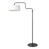Steinhauer Bloeba lampadaire sur pied de lecture arqué, bras orientable, 165 cm