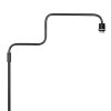 Steinhauer Bloeba lampadaire sur pied de lecture arqué, bras orientable, 165 cm
