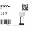 Steinhauer Stang lampe de table réglable classique carrée à structure en cadre
