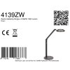 Steinhauer Ringlux lampadaire de lecture réglable sur pied pivotant LED