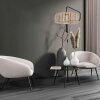 Steinhauer Bloeba lampadaire sur pied, bras orientable, design moderne élégant