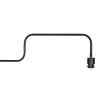 Steinhauer Applique murale Bloeba à bras coudé orientable, abat-jour argenté