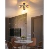 Globo Milley plafonnier spot 3 spots moderne ø 43 cm pour salon et cuisine