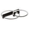 Globo Fletcher plafonnier LED design moderne anneaux doubles 24 W 3000 K 2550 lm