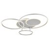 Globo Johnson plafonnier LED design rond avec télécommande pour salon moderne