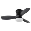 Globo Irwin ventilateur de plafond LED avec télécommande, éclairage 2700-6500 K