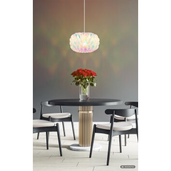 Globo Juana suspension luminaire design floral moderne-rétro ronde Ø35 cm E27