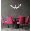 Globo Evangeline suspension LED boucle lumineuse 60 cm 45 Watt 5600 Lumen 2700-6000 Kelvin