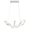 Globo Evangeline suspension LED boucle lumineuse 60 cm 45 Watt 5600 Lumen 2700-6000 Kelvin