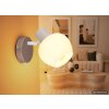 Globo Eileen spot mural rond, applique murale moderne à interrupteur E27