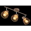 Globo Olin plafonnier à 3 spots E27 design moderne pour salon cuisine couloir