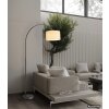 Globo Thea lampadaire de lecture sur pied salon arc moderne E27, interrupteur sur câble