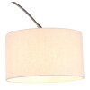 Globo Thea lampadaire de lecture sur pied salon arc moderne E27, interrupteur sur câble