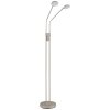 Globo Silvio lampadaire LED double 2700/3350/4000 Kelvin 1400 Lumen 6,5 Watt