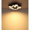 Globo Darla plafonnier LED rond 45 cm design moderne à modules circulaires