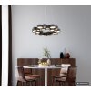 Globo Darla suspension luminaire LED design moderne à anneaux pour salle à manger