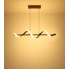 Globo Spiro suspension LED allongée design moderne pour salle à manger et cuisine