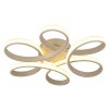 Globo Orbita plafonnier LED carré design moderne pour salon, cuisine et couloir