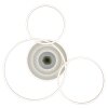 Globo Miles plafonnier LED design à trois anneaux 2700-6500 K 6710 lm 60 W