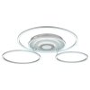 Globo Miles plafonnier LED design à trois anneaux 2700-6500 K 6710 lm 60 W