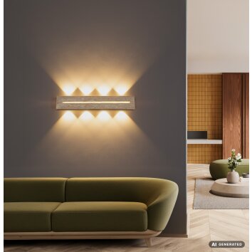 Globo Rojas applique murale LED, luminaire mural moderne à éclairage haut et bas