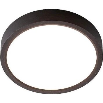 NOWA Puccy plafonnier LED rond design moderne extra-plat 22,5 cm 1800 lm 3000 K 15 W