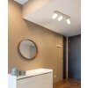 Globo Rowena plafonnier 3 spots, spot de plafond à 3 lampes E27 pour salon et cuisine