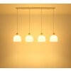 Globo Swanson suspension luminaire allongée 4 lumières E27 salle à manger design moderne