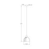 Globo Swanson suspension moderne E27 luminaire suspendu pour salle à manger