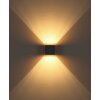 Globo Ferguson applique murale extérieure carrée moderne pour façade G9 8 W