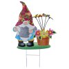 Globo SOZWE nain de jardin lampe solaire LED extérieur allée 5 lumières moderne