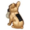 Globo DOGLI lampe solaire chien d’extérieur moderne LED bouledogue français