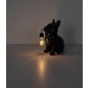 Globo DOGLI lampe solaire chien décorative à poser LED pour extérieur et allée
