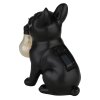Globo DOGLI lampe solaire chien décorative à poser LED pour extérieur et allée