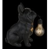 Globo DOGLI lampe solaire chien décorative à poser LED pour extérieur et allée